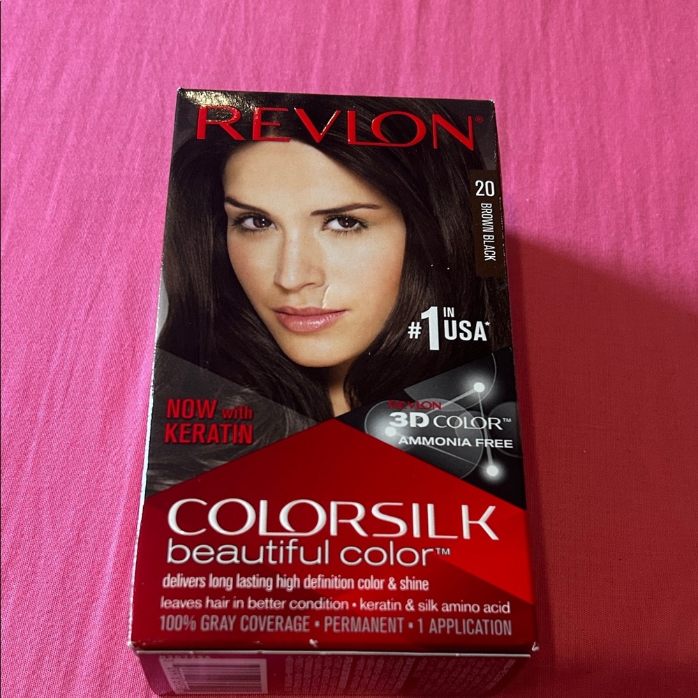 Revlon Colorsilk Hair Dye - Soft Black